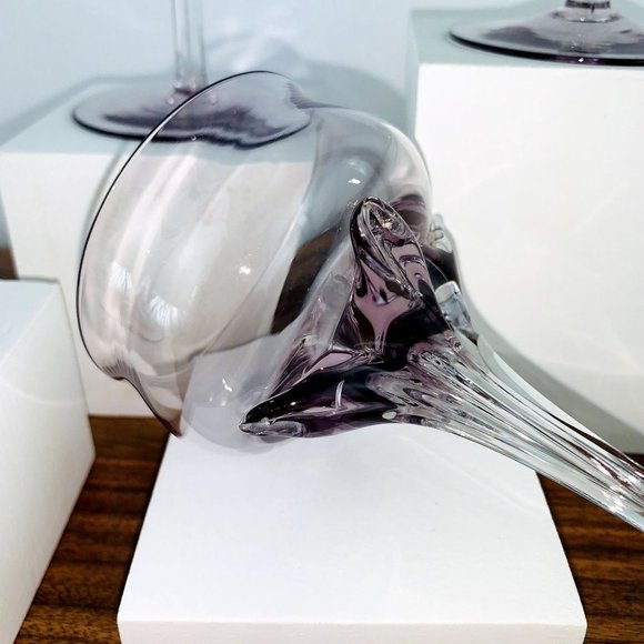 Schott Zwiesel? Amethyst Wine Glasses. - Picture 6 of 15